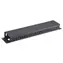 Xtendlan 19" Anschlussfeld 2HE Ganzmetall mit Abdeckung 9x4,5cm