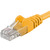 PremiumCord UTP CAT6 0,25m / Patchkabel / RJ45-RJ45 / gelb