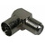 Zircon Reduktions-F-Buchse/IEC-Buchse abgewinkelt