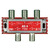 FTE -Splitter AS 4, Bereich 5-2400 MHz, F-Stecker