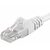 PremiumCord SFTP CAT6A 0,5m weiß / Patchkabel / RJ45-RJ45