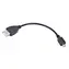 Gembird USB-Kabel AF - Micro BM schwarz / OTG / 15 cm 