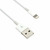 C-tech USB 2.0 Lightning (IP5 und höher) Lade- und Synchronisationskabel / 1 m / Weiß