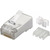 PremiumCord RJ45 Cat6A universeller geschirmter Stecker - 1 Stück gefaltet