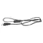 Emos Flexo-Kabel mit Schalter / PVC / 2x0,77mm / 3M / schwarz 