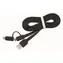 Gembird Combo USB-Kabel für Datenübertragung und Laden 1 m schwarz / Apple Lightning (M) / MicroUSB (M) / USB 2.0 A (M)