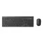 Rapoo 8100M Multimode schwarz / kabelloses Tastatur- und Mausset / 2,4 GHz / BT 3.0 und 4.0 / CZ&SK-Version / Nachverkauf