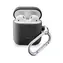 CellularLine Bounce Schutzhülle mit Karabiner für Apple AirPods 1 & 2 schwarz