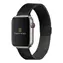 Tactical 351 Loop magnetisches Metallarmband für Apple Watch 4 (44 mm) schwarz