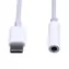PremiumCord Konverter USB-C auf Audio-Anschluss, 3,5-mm-Buchse, 10 cm