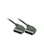 Solight SSV0115E SCART-Kabel / SCART-Stecker - SCART-Stecker / 21-polig / 1,5 m / Durchmesser 8 mm