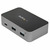 StarTech HB31C2A1CGS USB Hub schwarz / 2x USB-A / 1x USB-C / 1x RJ-45 / 10 Gbs / 1 m 