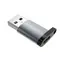 FIXED Link Reduktion von Aluminium USB-C auf USB-A grau