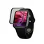 FIXED 3D Full-Cover Schutzglas aus gehärtetem Glas für Apple Watch 40 mm mit Applikator schwarz / mit Verklebung über das gesamte Display 