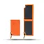 Xtorm XR105 10.000 mAh schwarz-orange / Solarladegerät / USB-C / USB