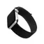 FIXED Nylonarmband Nylonarmband für Apple Watch 44 mm und Watch 42 mm schwarz