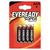 Eveready Super Battery - AAA Mikrostift 4 Stück (Blister)