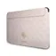 Guess PU 4G Metal Logo Computerhülle 13" rosa