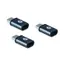 Conceptronic DONN05G OTG-Adapter USB-C (M) auf Micro-USB (F) (3 Stück)