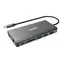 Unitek D1019A 8in1 / Dockingstation / 1x DVI-I / 1x HDMI / 1x DP / LAN / USB