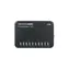 RealPower Powerstation 10 schwarz / Ladeadapter für 10 Geräte / 120W