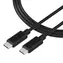 Tactical Smooth Thread Cable USB-C - USB-C 1 m schwarz