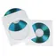 HAMA Schutzhülle für CD & DVD 100 Stück weiß