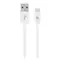 Gembird CABLEEXPERT Kabel USB 2.0 AM auf MicroUSB 1 m weiß