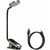 Baseus Mini-Lampe mit Clip grau / USB / 3W / 350mAh 