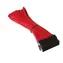 Silverstone 24-Pin ATX-Kabel 30 cm rot / Verlängerung / einzeln geflochtene Kabel