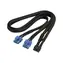 Silverstone -Kabel 2x 8-Pin PCIe > 12-Pin PCIe GPU für modulare Netzteile 55 cm