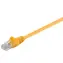 MicroConnect CAT5e U/UTP 0,25 m gelb / PVC
