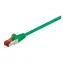 MicroConnect CAT6 F/UTP 0,25 m grün / PVC