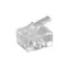 MicroConnect RJ-11 6P4C Stecker 10 Stück