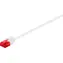 MicroConnect CAT6 U/UTP SLIM 0,25 m weiß / PVC