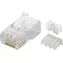 MicroConnect Stecker RJ-45 MP8P8C CAT6 klar 10St