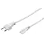 MicroConnect Netzkabel EU C - C7 3M weiß