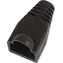 MicroConnect RJ45 Steckerabdeckung schwarz / 50 Stück