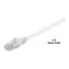 MicroConnect CAT5e U/UTP VALUEPACK 15m weiß / PVC / 5 Stück