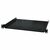 Xtendlan CPOLIC1U28-B Regal 280 mm schwarz / universal / 1 HE / 25 kg Tragkraft