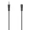 HAMA 200734 Verlängerungs-Audiokabel 3,5-mm-Klinke für Headsets 1,5 m schwarz / 4-polig 