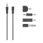 HAMA 205122 Audio-Klinkenanschluss-Set Schwarz / 5-tlg
