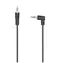 HAMA 205285 Audiokabel Klinke - Klinke 90 st. 0,5 m schwarz 