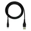 CUBE1 Datenkabel USB-C - Lightning 1,2 m schwarz / USB-C (M) / Lightning (M) / PD 18 W / Nylon