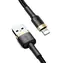 Baseus CALKLF-BV1 Kabel USB-A auf Lightning 1m schwarz-gold / 2,4A