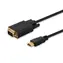 Savio CL-103 Kabel HDMI A - VGA M/M 1,8 m / FullHD / 60 Hz