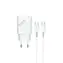 Savio LA-05 weiß / Netzladegerät / QC3.0+PD / USB-A / USB-C / 1m Kabel