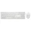 DELL KM5221W HU weiß / Kabelloses Tastatur- und Mausset / HU-Layout / USB-Empfänger 2,4 GHz