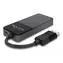 DeLock DisplayPort 1.4 Splitter 1 x DisplayPort Eingang - 3 x DisplayPort Ausgang schwarz