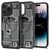 Spigen Ultra Hybrid MagSafe Schutzhülle für Apple iPhone 14 Pro Max (Zero One) schwarz